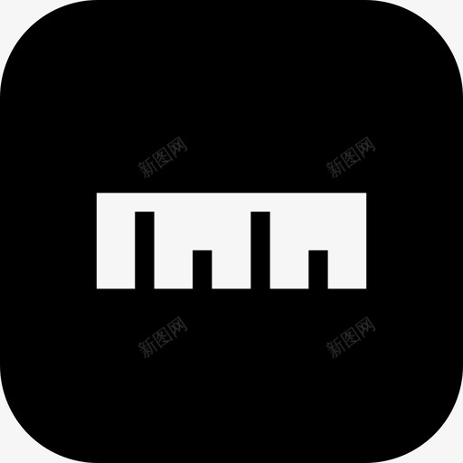 比例尺用户界面第三卷平铺差异图标svg_新图网 https://ixintu.com 比例尺 用户界面第三卷平铺差异