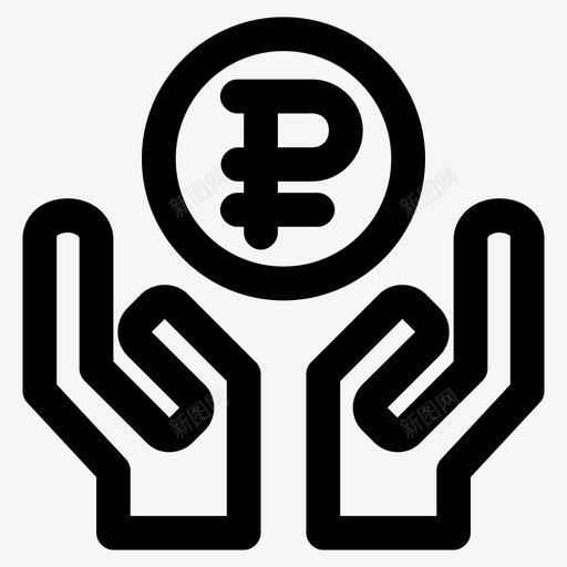 收到卢布跳动激增图标svg_新图网 https://ixintu.com 付款 商业和金融大胆 振荡 捐款 收到卢布 收款 最新技术 激增 省钱 跳动 震动
