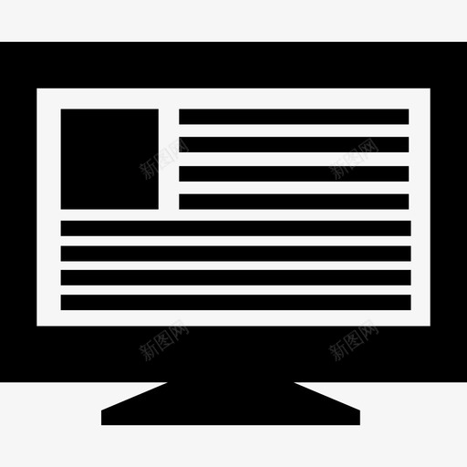 屏幕与文本计算机学术1图标svg_新图网 https://ixintu.com 学术1 屏幕与文本 计算机