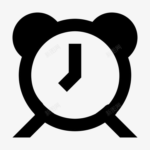 闹钟电子和设备材料标图标svg_新图网 https://ixintu.com 电子和设备材料设计图标 闹钟