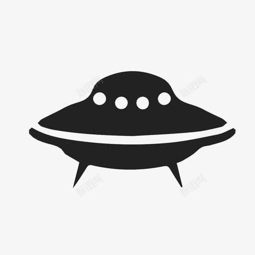 飞碟外星人入侵者图标svg_新图网 https://ixintu.com 入侵者 外星人 太空 太空船 宇宙飞船 火星人 绿人 飞碟 飞船