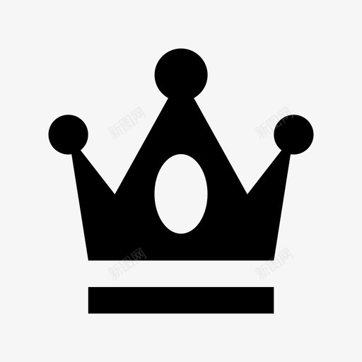 皇冠皇室王后王冠图标svg_新图网 https://ixintu.com 公主 功绩 君主 投票和奖励材料设计图标 王冠 王后王冠 皇冠 皇室 统治者 黄金
