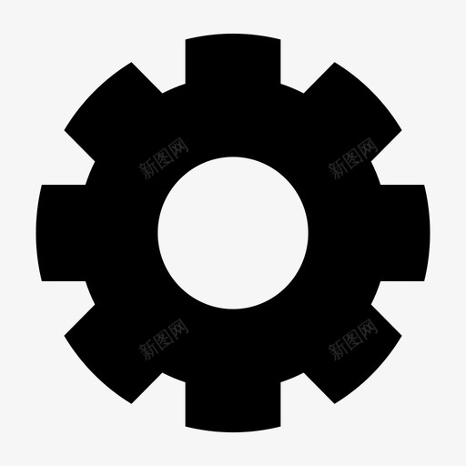 齿轮标志设置轮图标svg_新图网 https://ixintu.com 信号 多个 工程 更多 标志 标记 设置轮 选项 齿轮