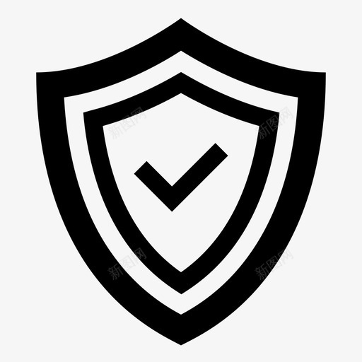 屏蔽安全防护图标svg_新图网 https://ixintu.com 启用 安全 屏蔽 检查 沿 清洁 烘干 编队 衣物 防护 防护检查