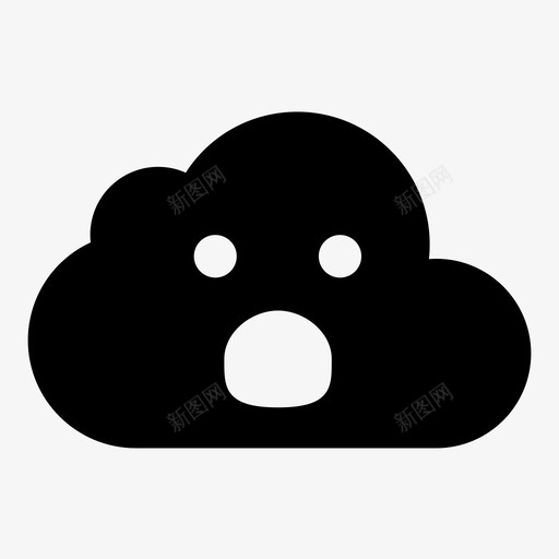 惊云星天图标svg_新图网 https://ixintu.com 天 情云 惊云 星 月 雨 雾