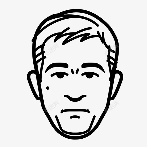 罗伯特德尼罗演员面孔图标svg_新图网 https://ixintu.com 制片人 名人 演员 电影参考 电影明星 男人 罗伯特德尼罗 面孔