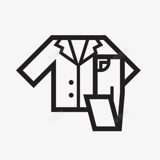 西装衣服衣柜图标svg_新图网 https://ixintu.com 衣服 衣柜 西装