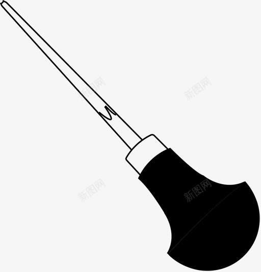 莱诺切割工具版画图标svg_新图网 https://ixintu.com 版画 莱诺切割工具