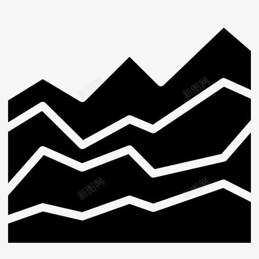 山脉图标记信息图svg_新图网 https://ixintu.com 信息图 信息图元素实心 元素 前进 加法 另一个 图表 山脉图 标记 联合