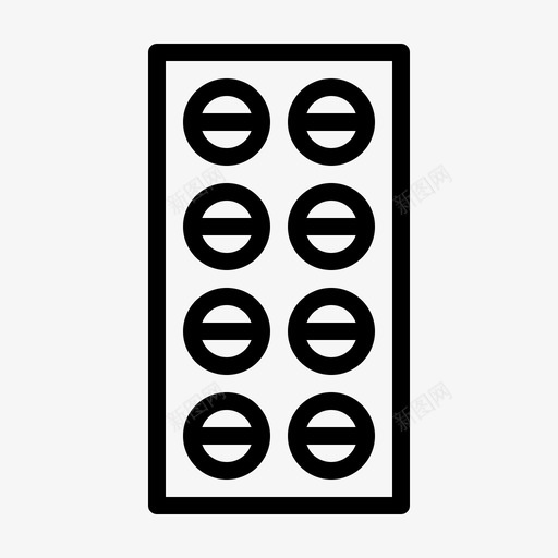 药片药物医疗图标svg_新图网 https://ixintu.com 减法 删除 医疗 医院 忽略 指示 救护车 药片 药物 诊所 转发