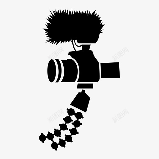 摄像机youtube视频日志图标svg_新图网 https://ixintu.com youtube 三脚架 凯西奈斯塔特 吊杆 摄像机 胶片 视频 视频日志 镜头 麦克风