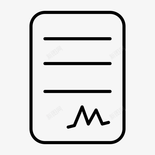 合同纸页印刷品正式合作伙伴图标svg_新图网 https://ixintu.com 协议 印刷品 合同签署 合同签订 合同纸页 商务合同 商务和财务薄 展品 文件 材料 正式合作伙伴