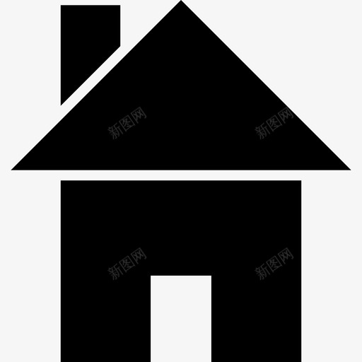 主页形状界面指向图标svg_新图网 https://ixintu.com 主页形状 指向图标 界面