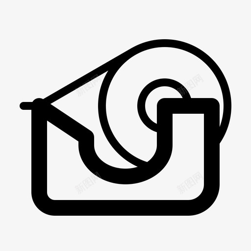 胶带粘性胶带苏格兰威士忌图标svg_新图网 https://ixintu.com 分配器 办公室 商务 工作 粘合剂 粘性胶带 纸卷 胶带 苏格兰威士忌