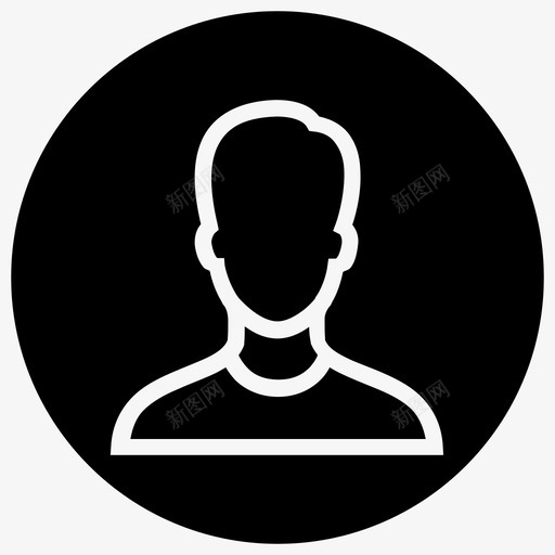联系人虚拟人物伏击者图标svg_新图网 https://ixintu.com 伏击者 联系人 虚拟人物