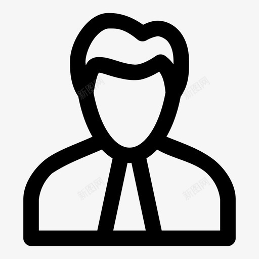 雇员工人职员图标svg_新图网 https://ixintu.com 个人 企业 劳工 同事 工人 工薪阶层 粗体 老板 职员 雇主 雇员