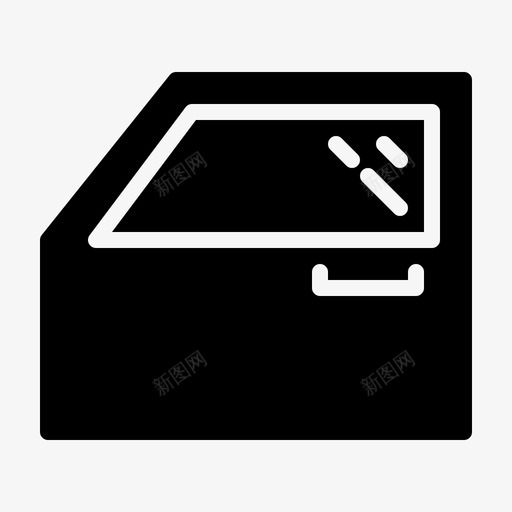 车门车辆侧面图标svg_新图网 https://ixintu.com 侧面 修理 把手 机械 玻璃 维修 车库 车辆 车门 车间