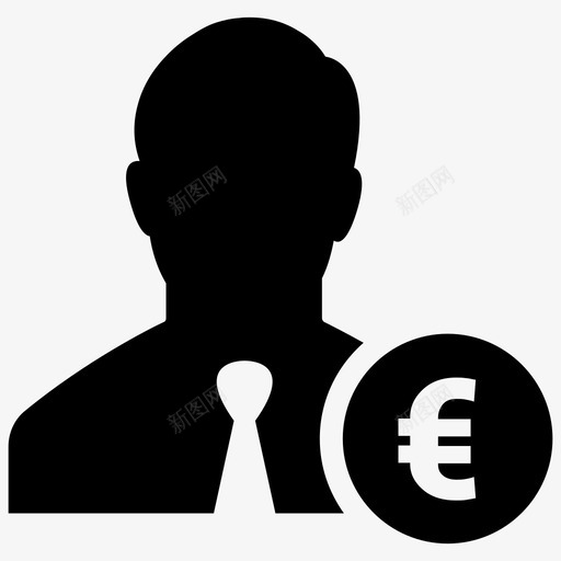 卖方信号销售员图标svg_新图网 https://ixintu.com 信号 倍数 加 卖方 另一个 商人 工会 收益 欧元 金融 销售员