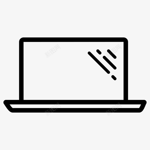 笔记本电脑个人电脑杰作图标svg_新图网 https://ixintu.com macbookair 个人电脑 便携式电脑 技术 放大 杰作 桌面 清洁 笔记本电脑 衣物 队形
