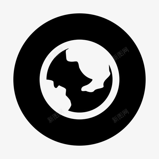 地球地球模型全球图标svg_新图网 https://ixintu.com 世界 世界例子 全球 历史和地理 圆形黑色基本用户界面扩展图标 地球 地球模型 学校 宇宙