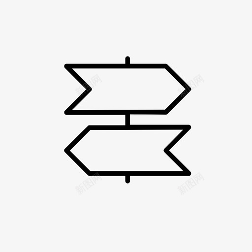 路标街道阅读图标svg_新图网 https://ixintu.com 信息 名字 方向 点 用户界面 画 移动 箭头 街道 路标 阅读