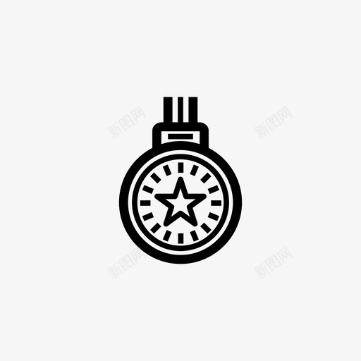 优胜者目标成功图标svg_新图网 https://ixintu.com 优胜者 奖励 奖章 成功 成就者 目标 第一 第一名 胜利 领导者