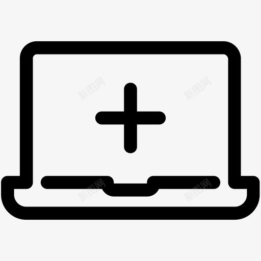 添加设备系统辅助设备图标svg_新图网 https://ixintu.com plus 合并 外围设备 技术线图标 新应用程序 新设备 添加设备 系统 网络 辅助设备