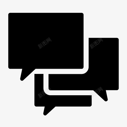 语音气泡已售出否图标svg_新图网 https://ixintu.com 交谈 保持 否 对话 已售出 消息 粗体 聊天 语音气泡 通信 黄金