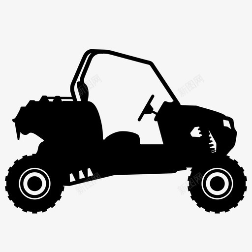 多用途拖车atv图像图标svg_新图网 https://ixintu.com atv 动力输出 四轮驱动 图像 多用途拖车 摩托车 越野