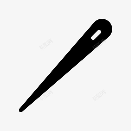 针已售缝纫图标svg_新图网 https://ixintu.com 不 已售 持有 洗衣 粗体 缝纫 缝线 衣服 针 黄金