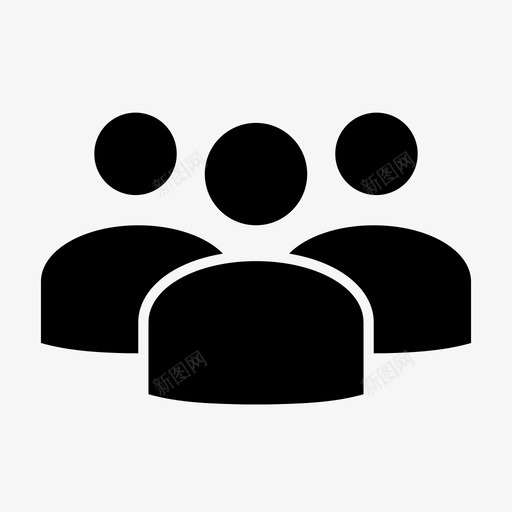 团队关系人图标svg_新图网 https://ixintu.com 不 人 人和职业雕文 关系 出售 商人 团队 大胆 持有 沟通 黄金