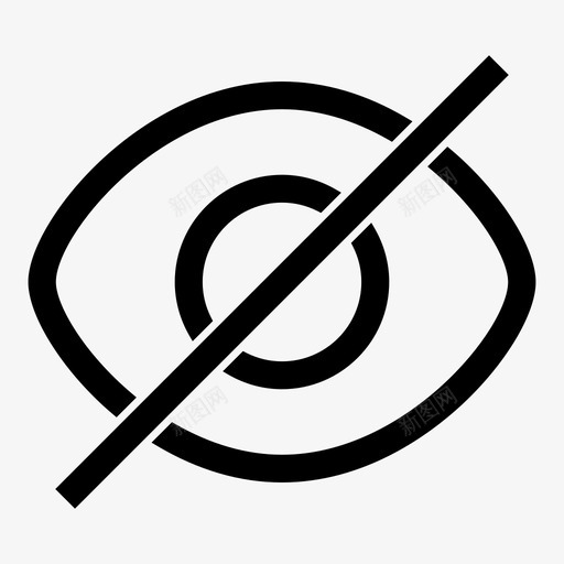 不可见卸载减法图标svg_新图网 https://ixintu.com 不可见 信号 减法 删除 前进 卸载 大纲用户界面 更多 眼睛 行 视图