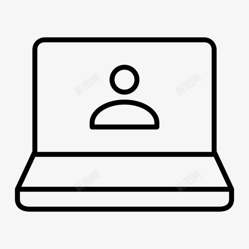 用户笔记本电脑人操作员图标svg_新图网 https://ixintu.com 人 办公室精简 操作员 用户笔记本电脑 用户配置文件 联系人 设备 输入
