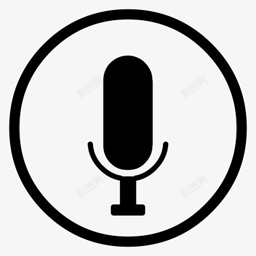 麦克风扬声器声音图标svg_新图网 https://ixintu.com 唱片 噪音 声音 扬声器 材料 物体 物品 调音 麦克风