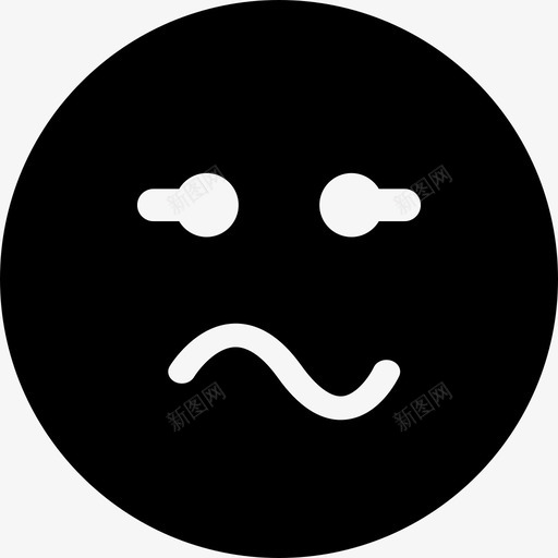 表情图方脸用弯弯的嘴表情界面情绪充盈图标svg_新图网 https://ixintu.com 情绪充盈 界面 表情图方脸用弯弯的嘴表情