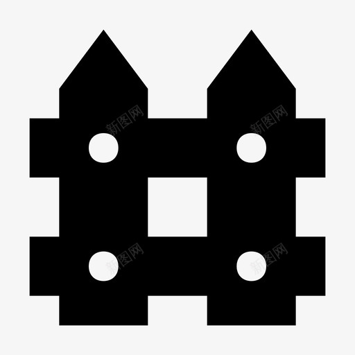 栅栏栏杆馅饼图标svg_新图网 https://ixintu.com 家用电器材料设计图标 干燥 木制栅栏 栅栏 栏杆 清洁 生成 蛋糕 路障 馅饼