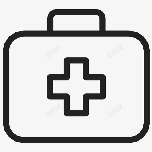 急救箱医疗材料图标svg_新图网 https://ixintu.com 以及 公文包 医疗 医院 器械 容器 急救箱 材料 袋子 设备