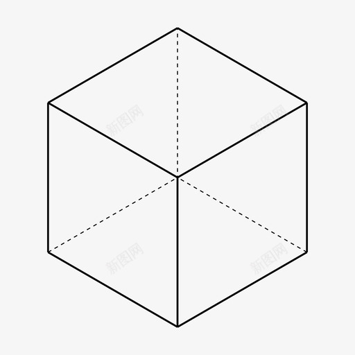 立方体正方形神圣几何图标svg_新图网 https://ixintu.com 三维 几何物体 地球 多边形 方块 柏拉图式立体 正方形 神圣几何 立方体 黎曼