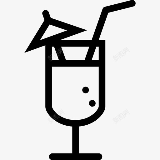鸡尾酒酒酒吧图标svg_新图网 https://ixintu.com 假日 开胃酒 派对 派对大纲 酒 酒吧 饮料 鸡尾酒