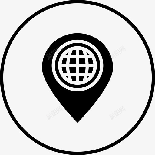 地图图钉视图网站图标svg_新图网 https://ixintu.com 互联网 优化 十二生肖 地图图钉 开放 搜索引擎优化开发圆形固体卷3 数据 文件 标志 网站 网页 视图