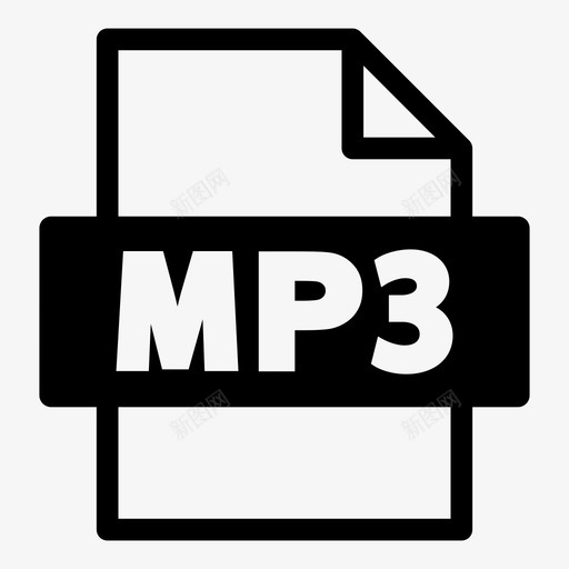 mp3文件格式maudlin接口图标svg_新图网 https://ixintu.com gooey maudlin mp3文件格式 宽 接口 文件格式 文件格式7 时尚 精致