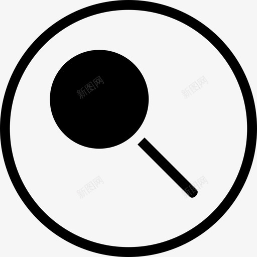放大镜互联网大图标svg_新图网 https://ixintu.com 互联网 变焦 大 小 放大镜 无线 智能手机 潮汐 编辑用户界面圆实卷2 脉冲