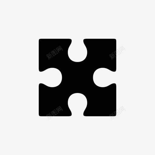 拼图块悸动谜语图标svg_新图网 https://ixintu.com 互联网 悸动 拼图块 振荡 无线 最新技术 游戏 谜语 问题