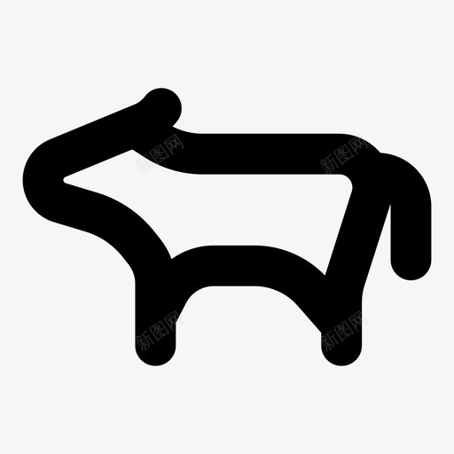 牛牛奶肉图标svg_新图网 https://ixintu.com 公牛 农业 家畜 水牛 牛 牛奶 绵羊 肉