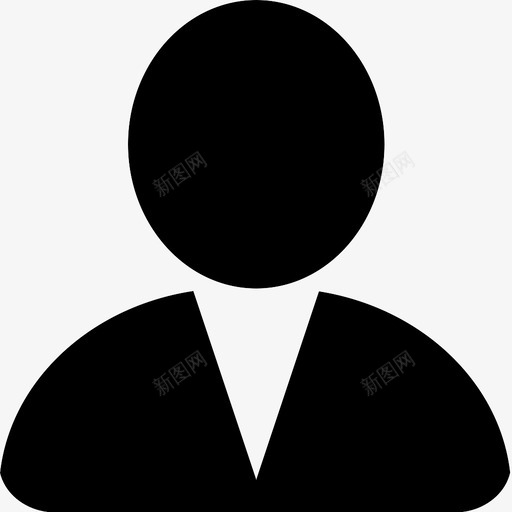 人物剪影衬衫图标svg_新图网 https://ixintu.com 个人资料 人 人物 剪影 头像 帐户 影子 用户 电子商务基本图标 脸 衬衫