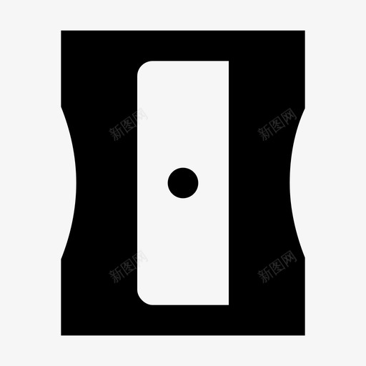卷笔刀教育和学校材料标图标svg_新图网 https://ixintu.com 卷笔刀 教育和学校材料设计图标
