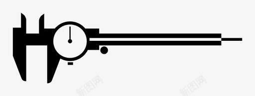 卡尺精密测量精密量具图标svg_新图网 https://ixintu.com 严肃 刻度卡尺 十二生肖 卡尺 开放 文件 符号 精密测量 精密量具 量具