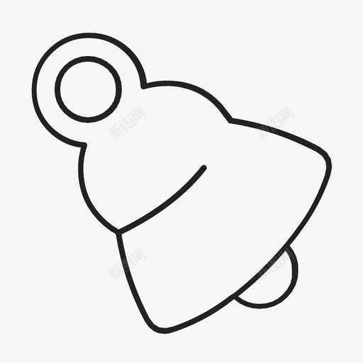 铃声已售出通知图标svg_新图网 https://ixintu.com 加粗 否 已售出 暂停 警报 警报铃 通知 金色 铃声