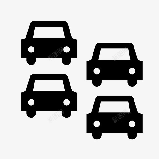 堵车补充伤感图标svg_新图网 https://ixintu.com 伤感 噪音污染 堵塞 堵车 塞车 服装 污染固体 汽车 编队 补充 车辆 道路