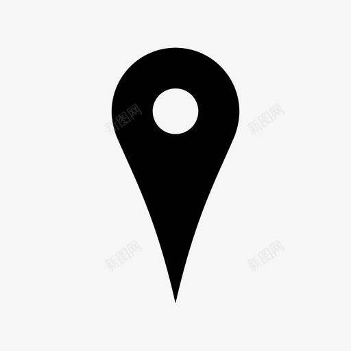 地图标记图标pin来源svg_新图网 https://ixintu.com gps pin 地图位置 地图标记图标 导航 指针标记干净图标 来源 点 目的地 这里